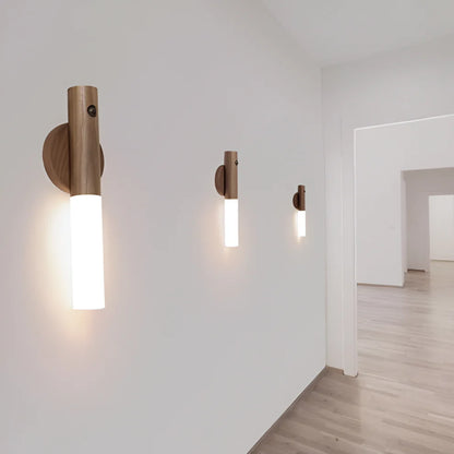 GlowBar™ Wooden Motion Sensor Night Light