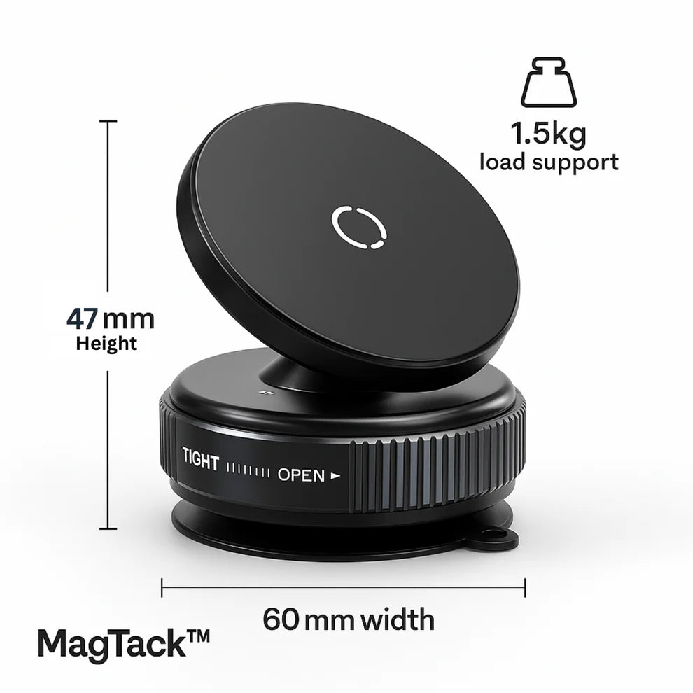 MagTack™ Vaccum-Lock Phone Mount