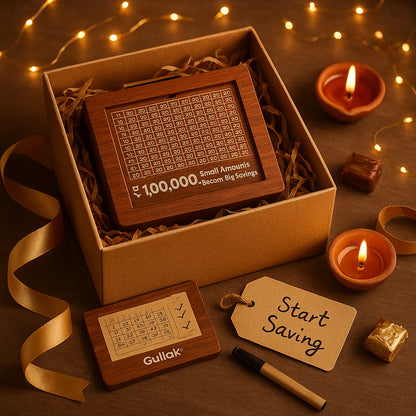 Gullak™ Wooden Piggy Bank