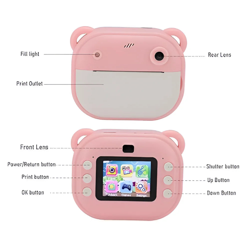 PixiePop™ Instant Print Kid's Cam