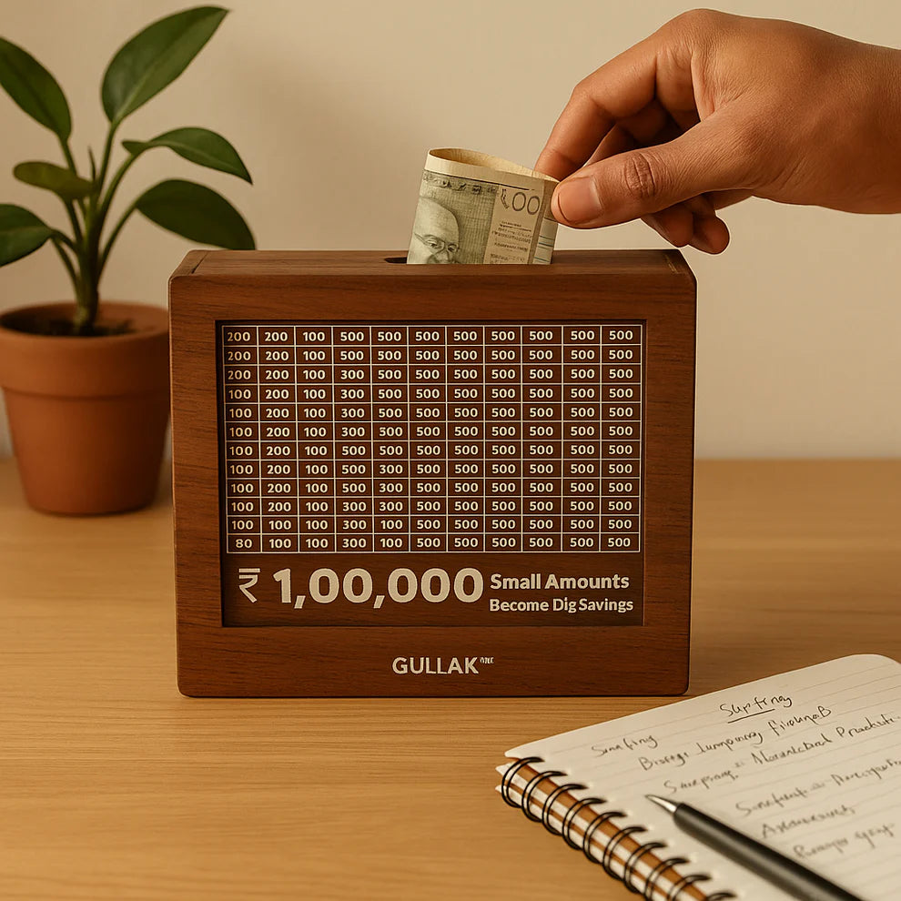 Gullak™ Wooden Piggy Bank