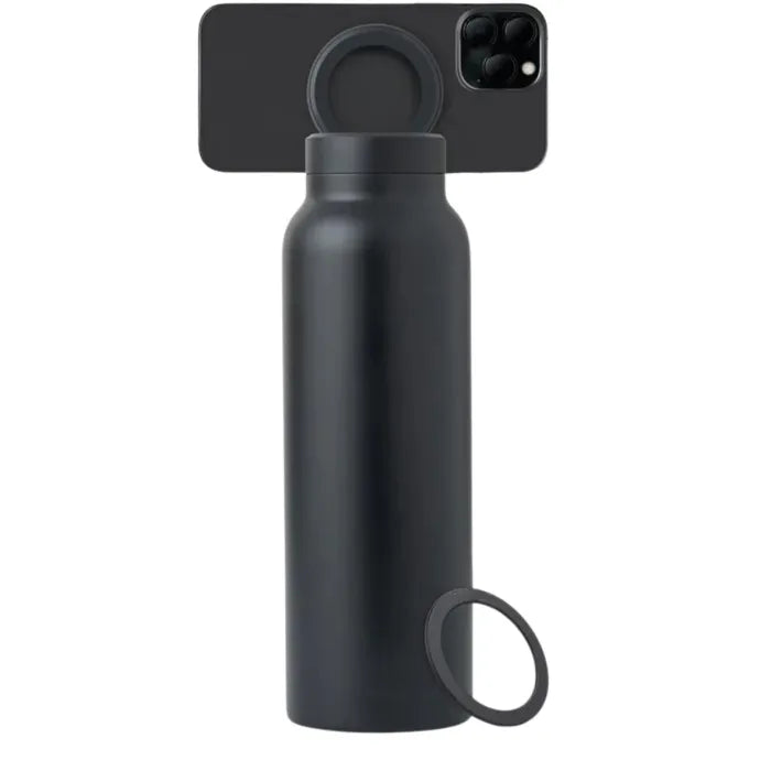 MagSip™ | Water Bottle + Tripod + Phone Stand
